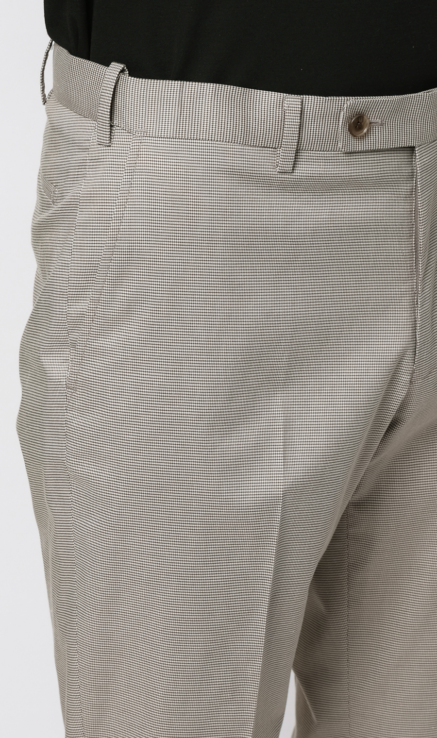 スタイリッシュスラックス【ノータック】【COOLMOTION】 ブラウン S