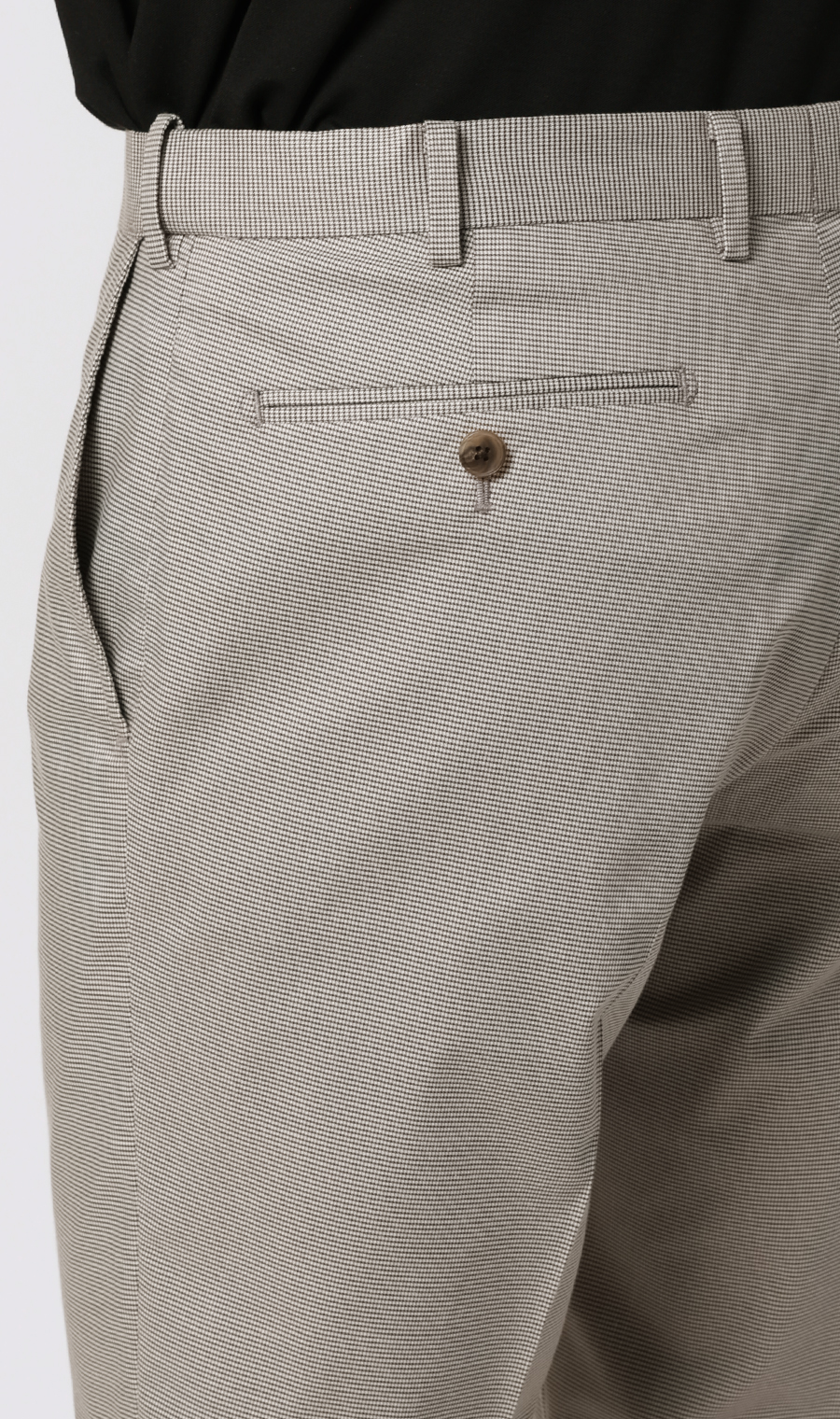 スタイリッシュスラックス【ノータック】【COOLMOTION】 ブラウン S