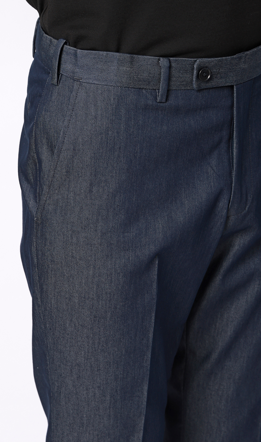 スタイリッシュスラックス【ノータック】【COOLMOTION】 ネイビー M