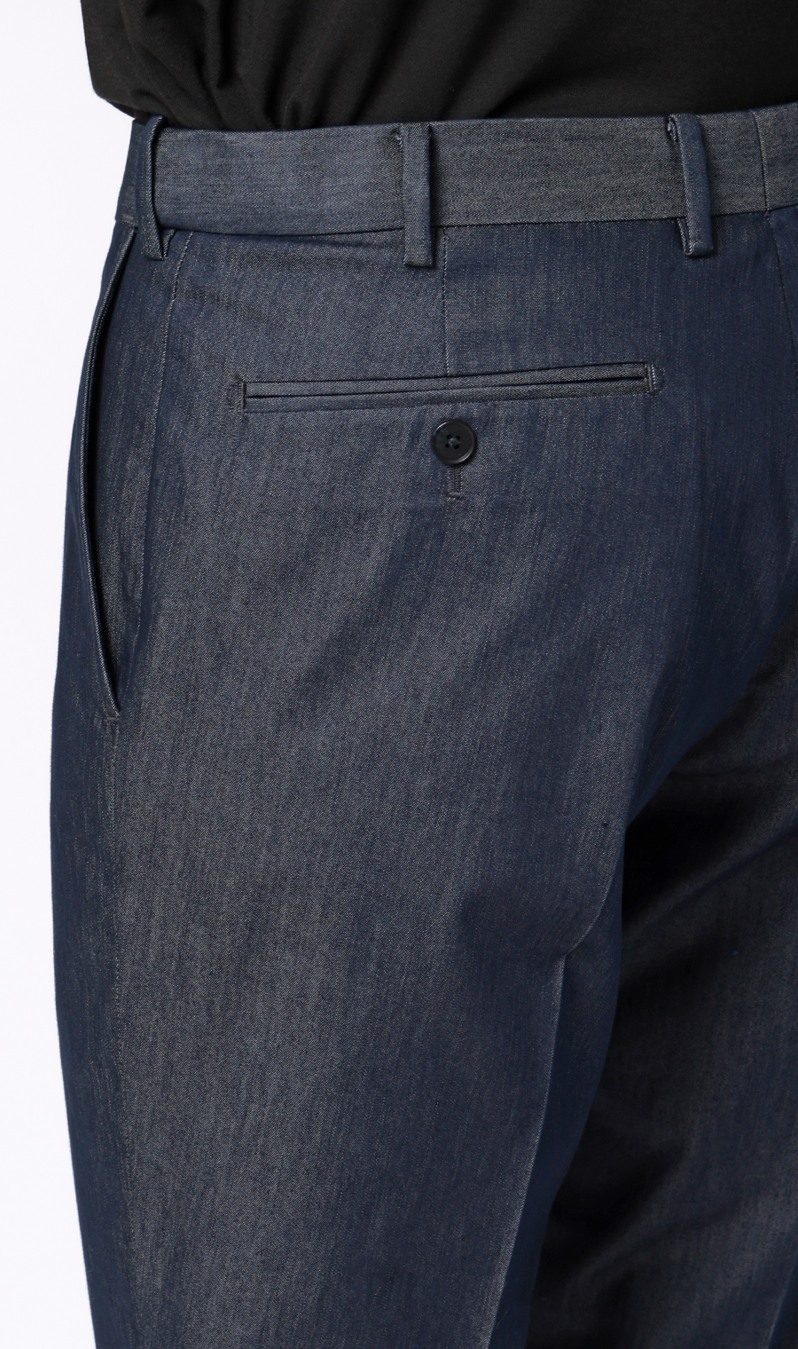 スタイリッシュスラックス【ノータック】【COOLMOTION】 ネイビー M