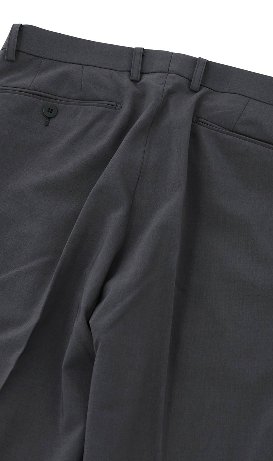 スタイリッシュスラックス【ノータック】【#すごスラ】【全方向ストレッチ】 グレー 73cm