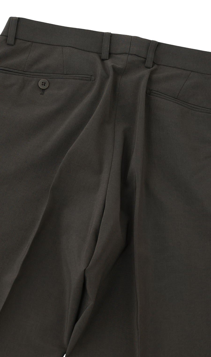 スタイリッシュスラックス【ノータック】【#すごスラ】【全方向ストレッチ】 ブラウン 73cm