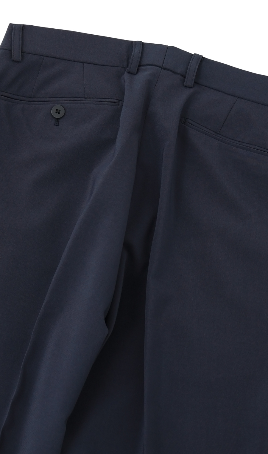 スタイリッシュスラックス【ノータック】【#すごスラ】【全方向ストレッチ】 ネイビー 73cm