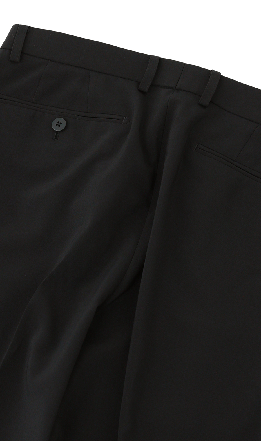 スタイリッシュスラックス【ノータック】【#すごスラ】【全方向ストレッチ】 ブラック 73cm