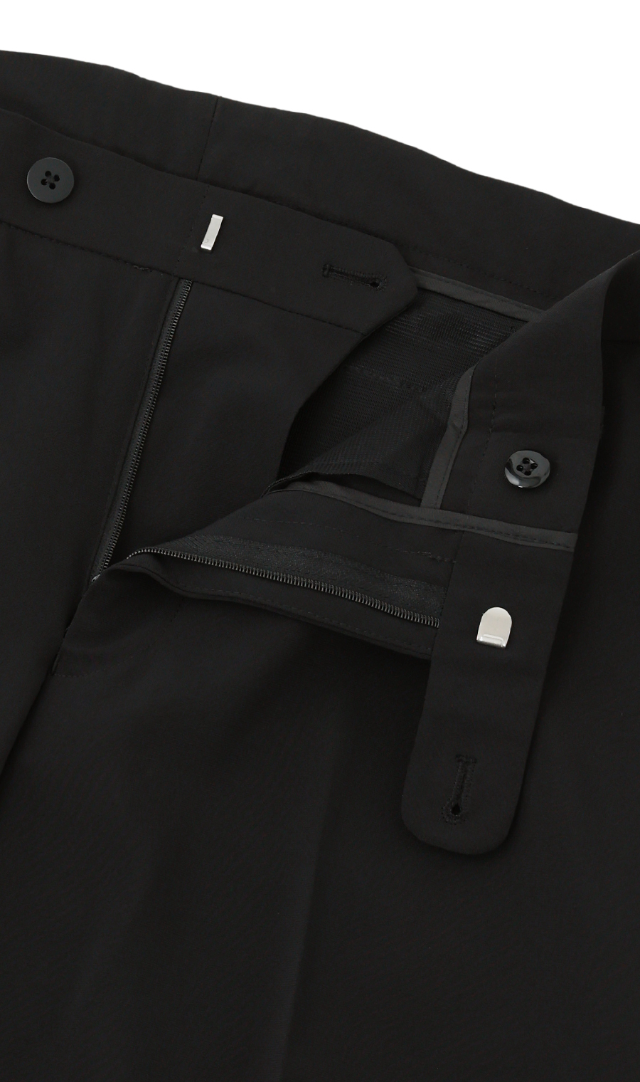 スタイリッシュスラックス【ノータック】【#すごスラ】【全方向ストレッチ】 ブラック 73cm