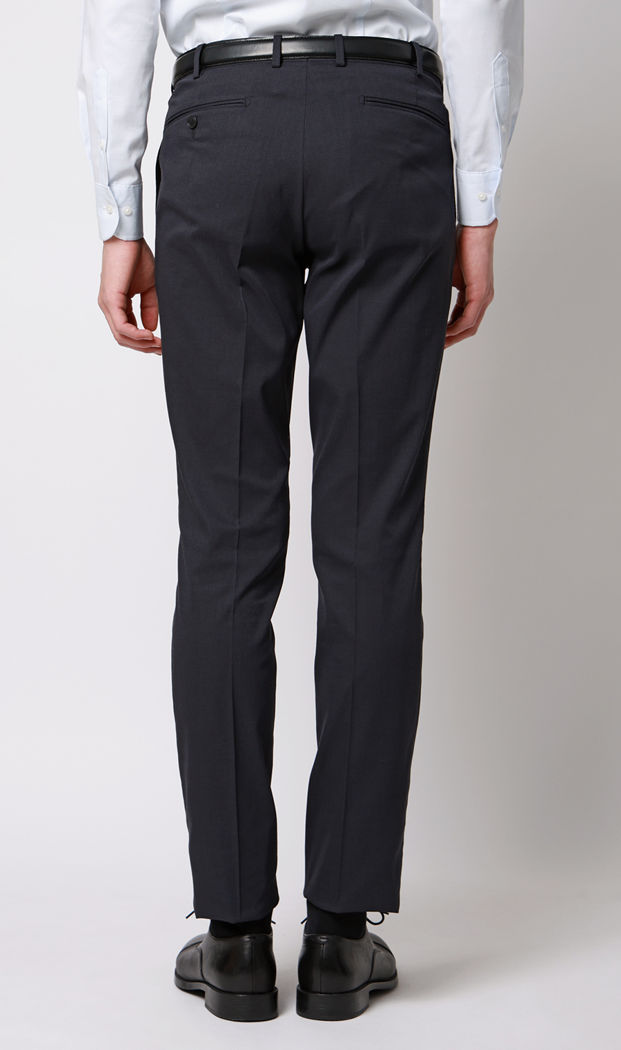 スタイリッシュスラックス【ノータック】【COOLMOTION】 ネイビー S