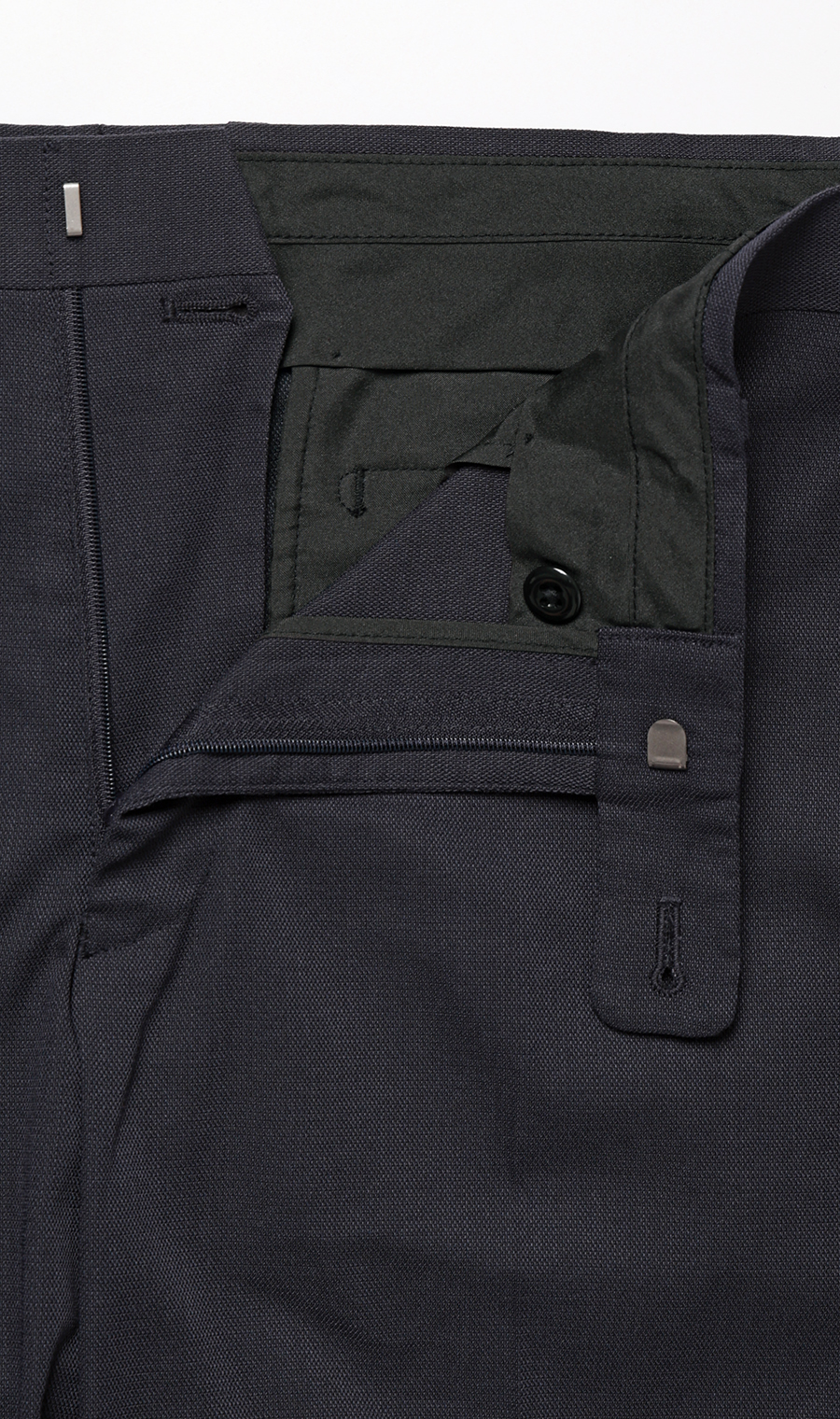 スタイリッシュスラックス【ノータック】【COOLMOTION】 ネイビー S