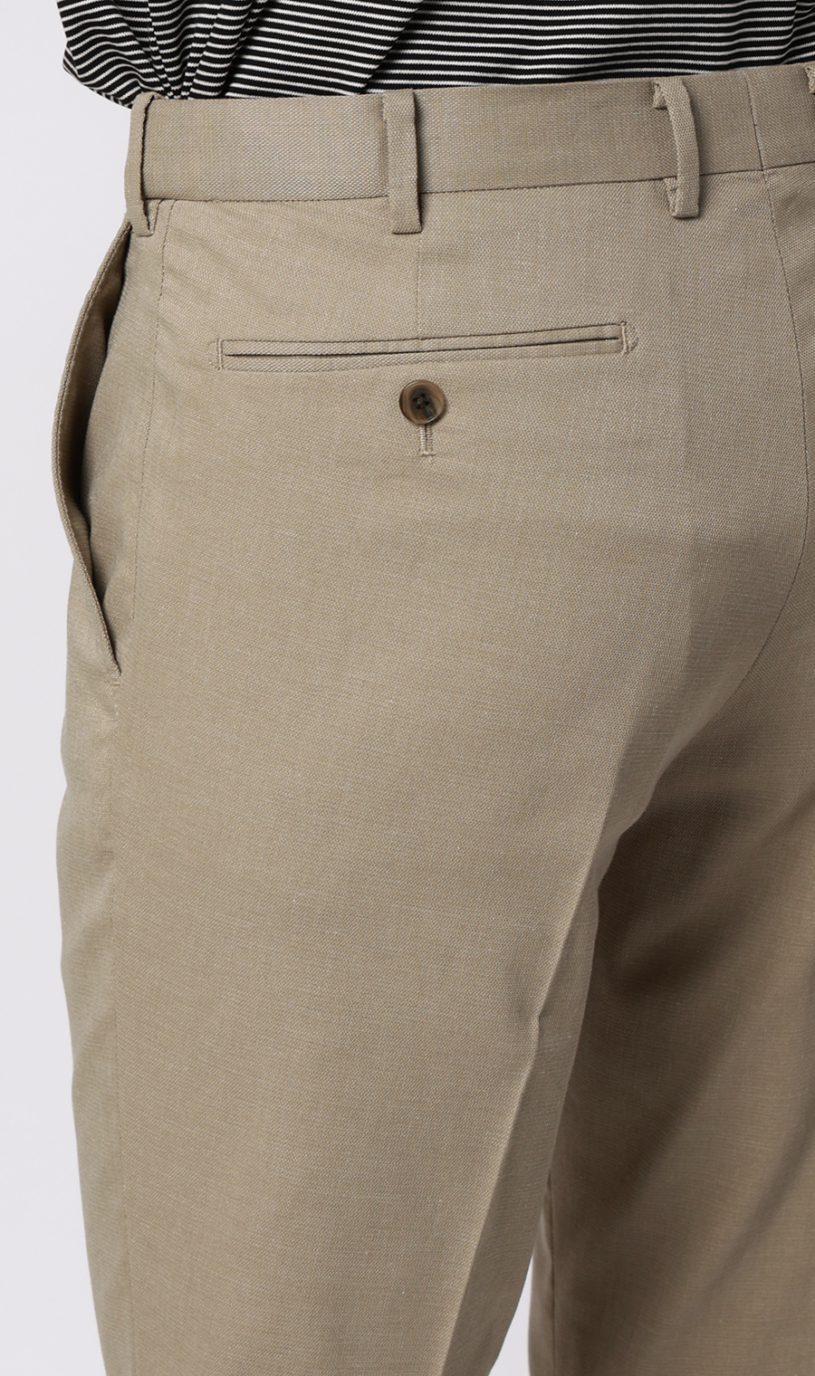 スタイリッシュスラックス【ノータック】【COOLMOTION】 ベージュ S