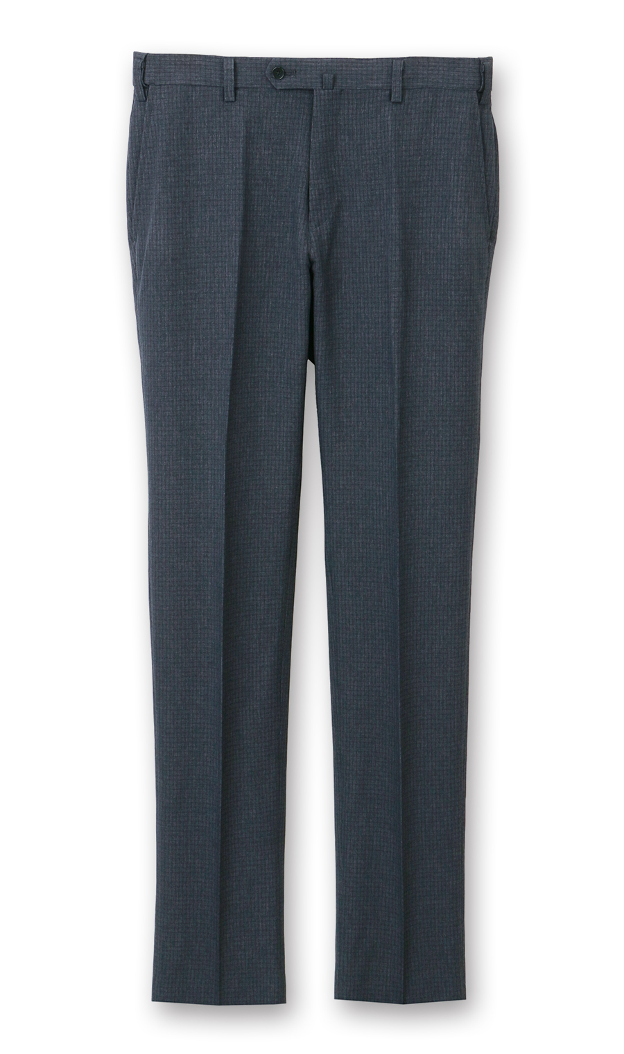 スタイリッシュスラックス【ノータック】【Plastics Smart】 ネイビー 85cm