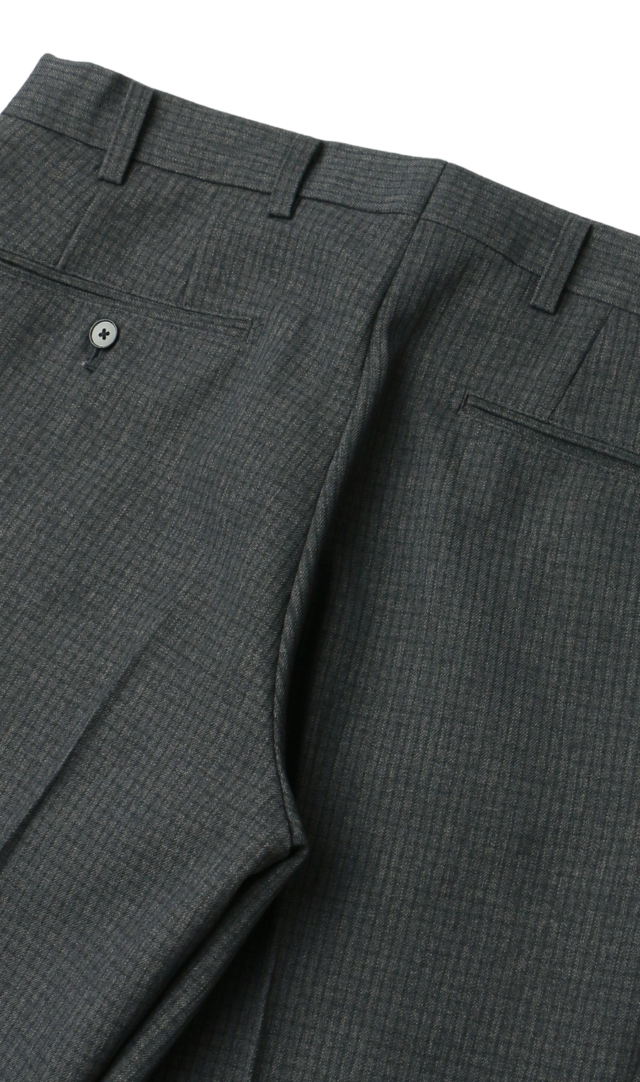 スタイリッシュスラックス【ノータック】【Plastics Smart】 グレー 76cm