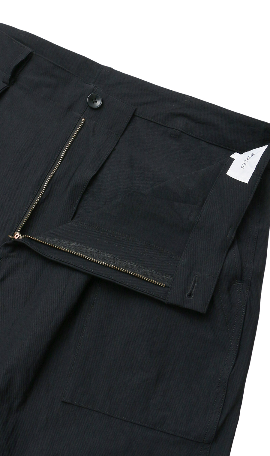 ベイカーパンツ【裾上げ済み】 ブラック S