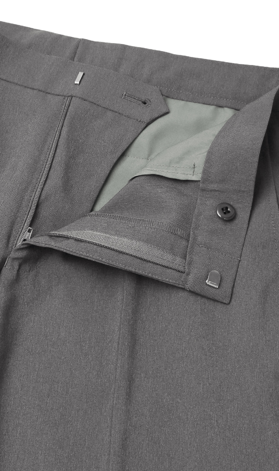 時尚西褲 【無褶裥】 【褲腳已修改】 灰色73cm