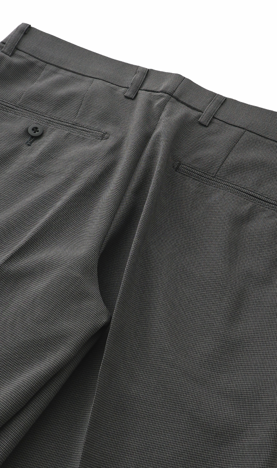 スタイリッシュスラックス【ノータック】【Plastics Smart】【裾上げ済み】 グレー 79cm