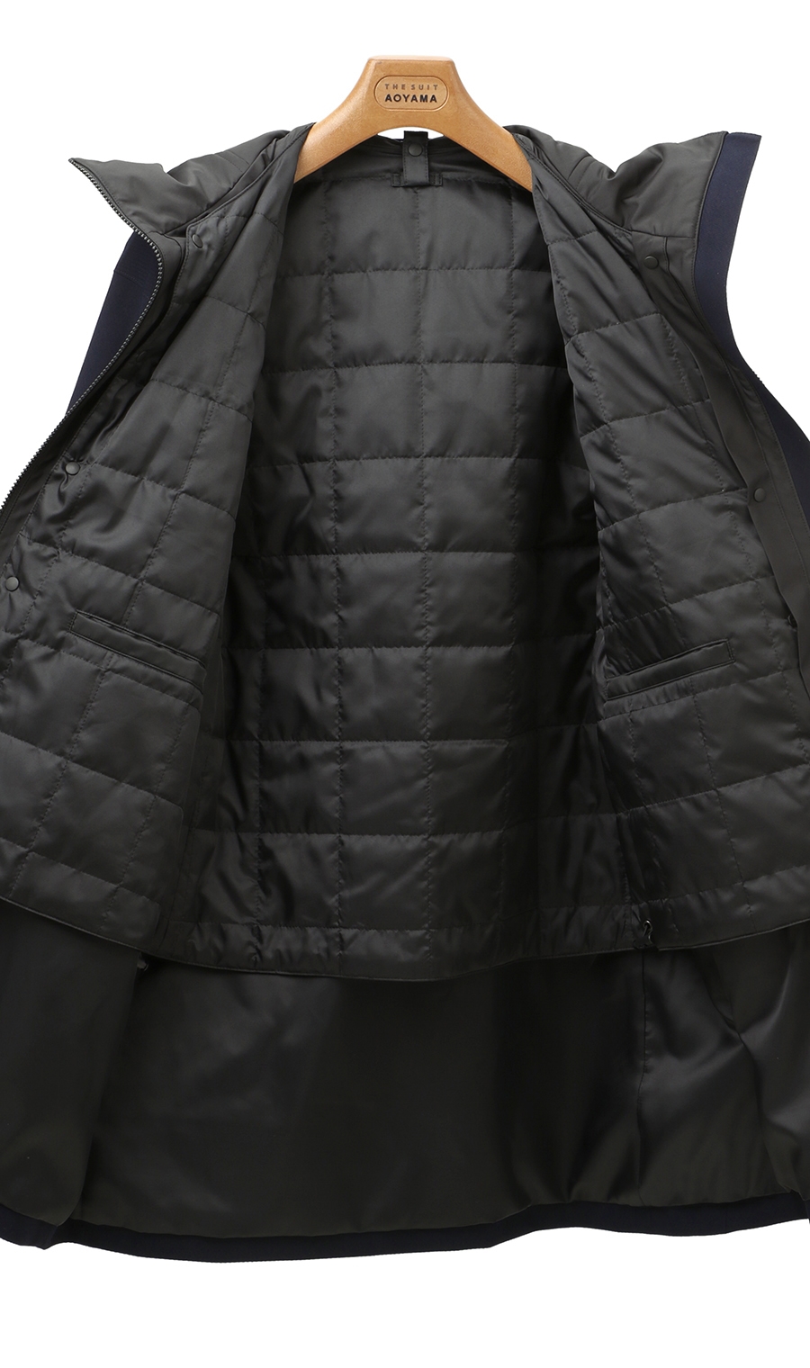 スタイリッシュフードコート《3WAY》《CONTROLα》 ネイビー S