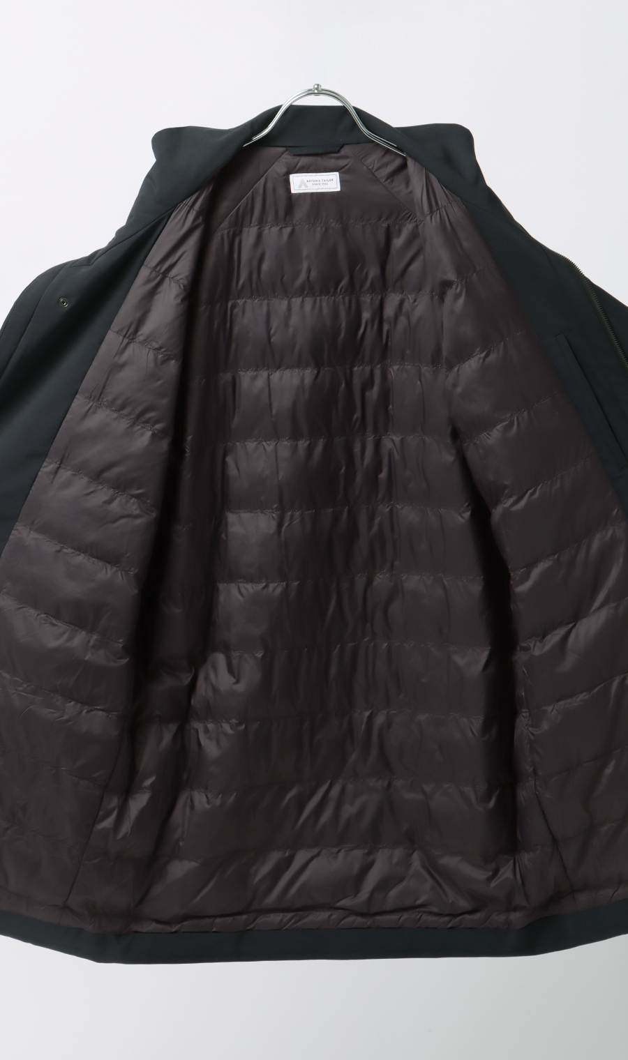 スタンドカラースタイリッシュコート【AIR FLAKE】【#すごコート】 ネイビー S