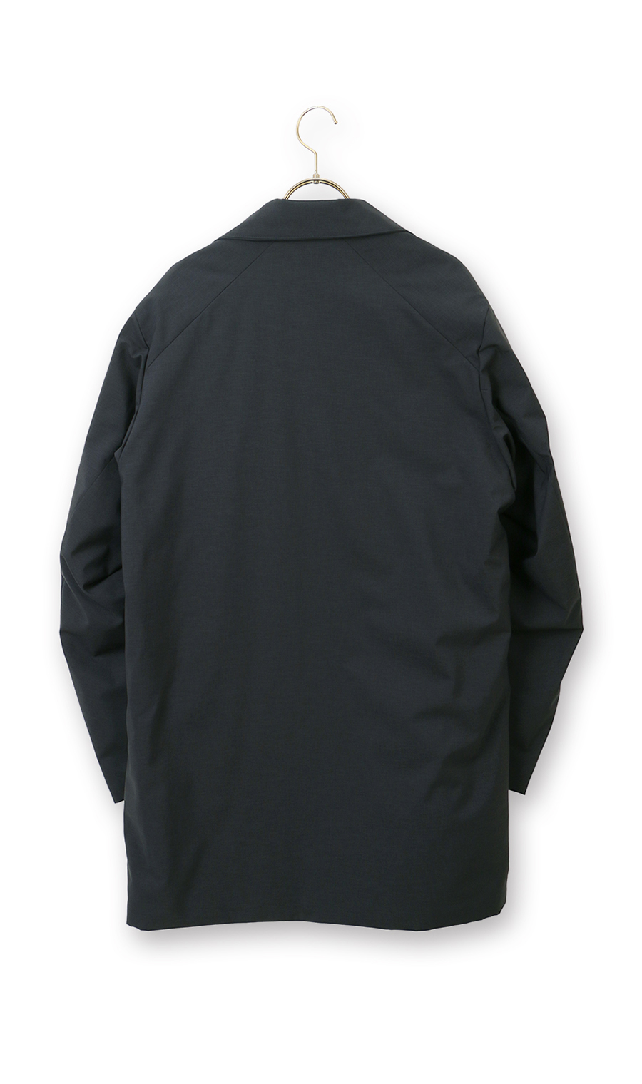 スタンドカラースタイリッシュコート【AIR FLAKE】【#すごコート】 ネイビー S