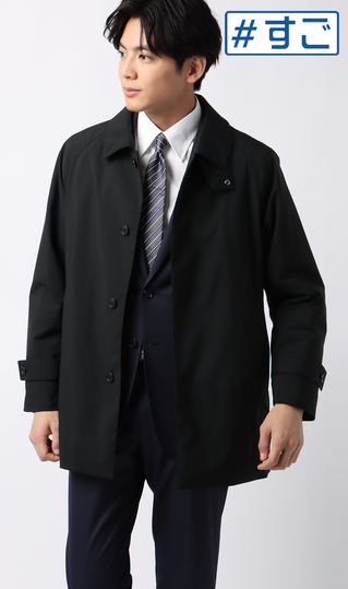 ブルー☆asaco☆様 ステンカラースタイリッシュコート【CONTROLα】 (231408-49