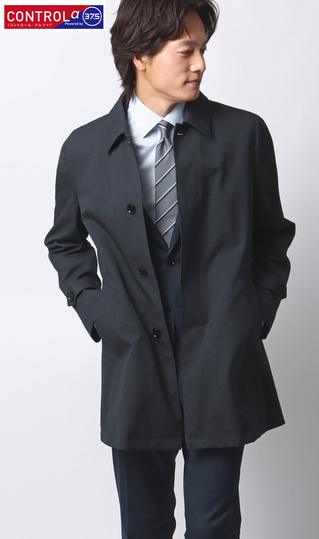 ステンカラースタイリッシュコート【CONTROLα】
