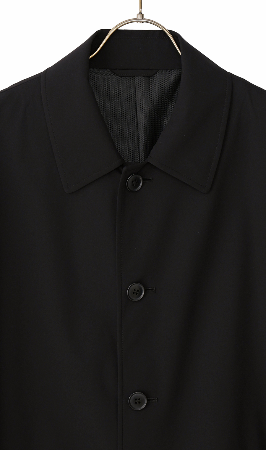 スプリングコート【ダントツ撥水】【＃すごコート】 ブラック S