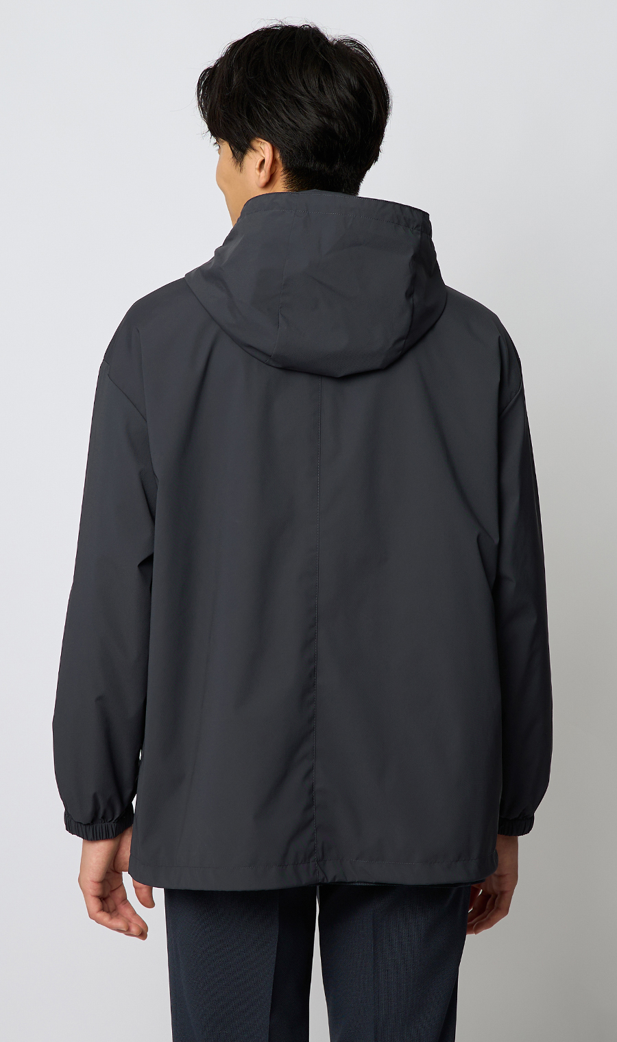 大容量ポケットパッカブルアウター【ポケッタブル】【＃すご】 グレー S