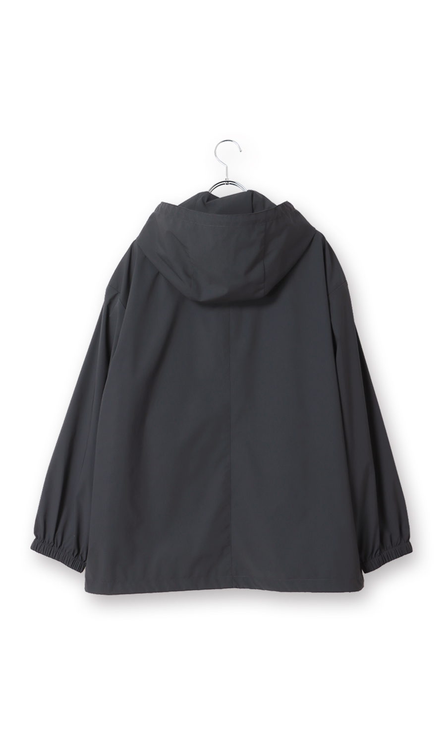 大容量ポケットパッカブルアウター【ポケッタブル】【＃すご】 グレー S