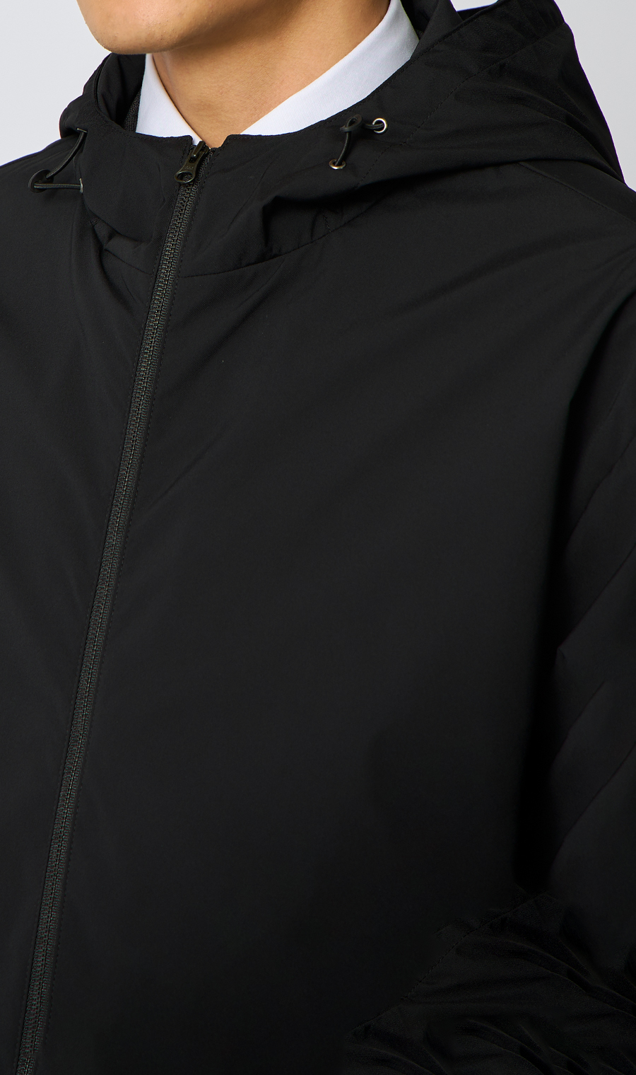 大容量ポケットパッカブルアウター【ポケッタブル】【＃すご】 ブラック S