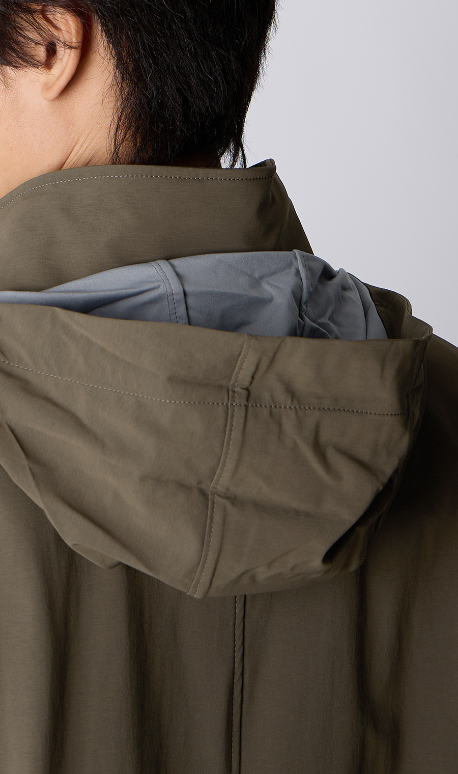 スタンドカラーコート【THERMO ARENA】【＃すごコート】【3WAY】 ブラウン S