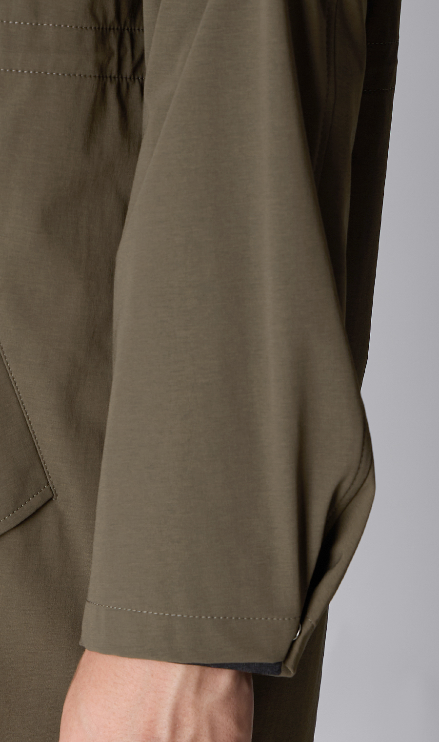 スタンドカラーコート【THERMO ARENA】【＃すごコート】【3WAY】 ブラウン S