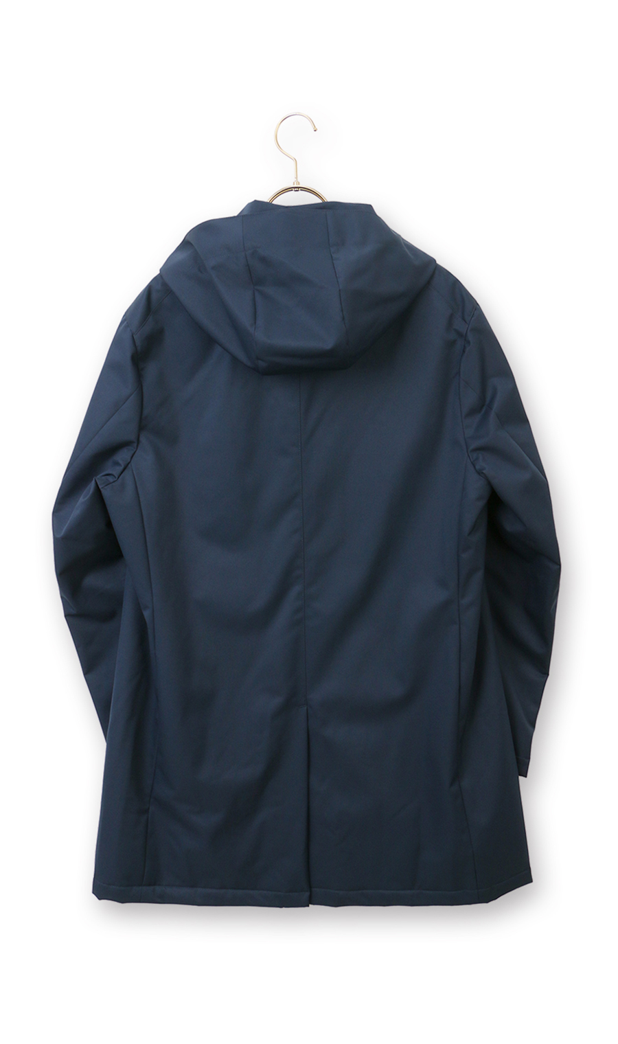 タグ付き試着のみ　チャコット　ネイビー フード付きコート タグ付き試着のみ チャコット ネイビー フード付きコート