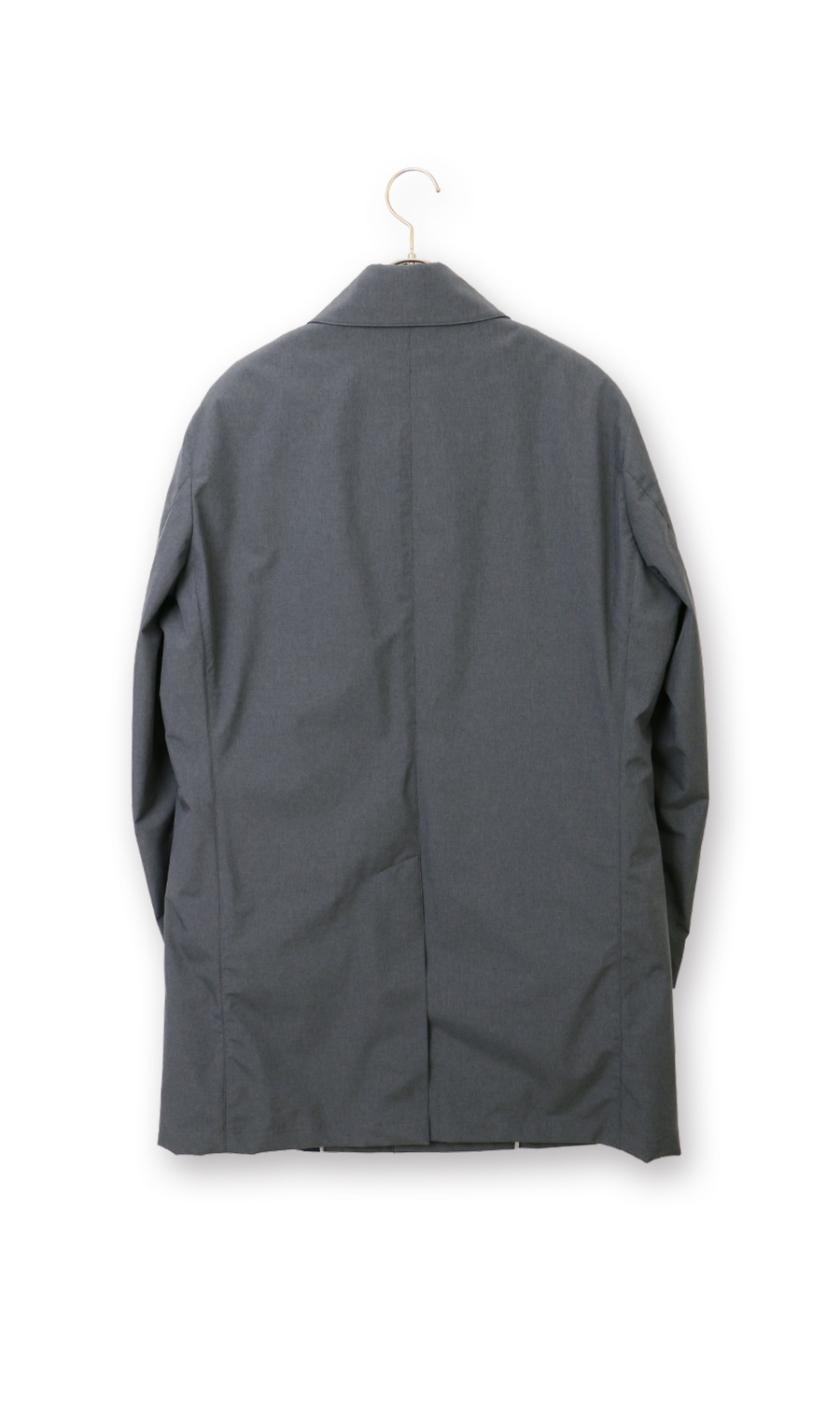ダウンライナー付きステンカラーコート【軽量】 グレー S