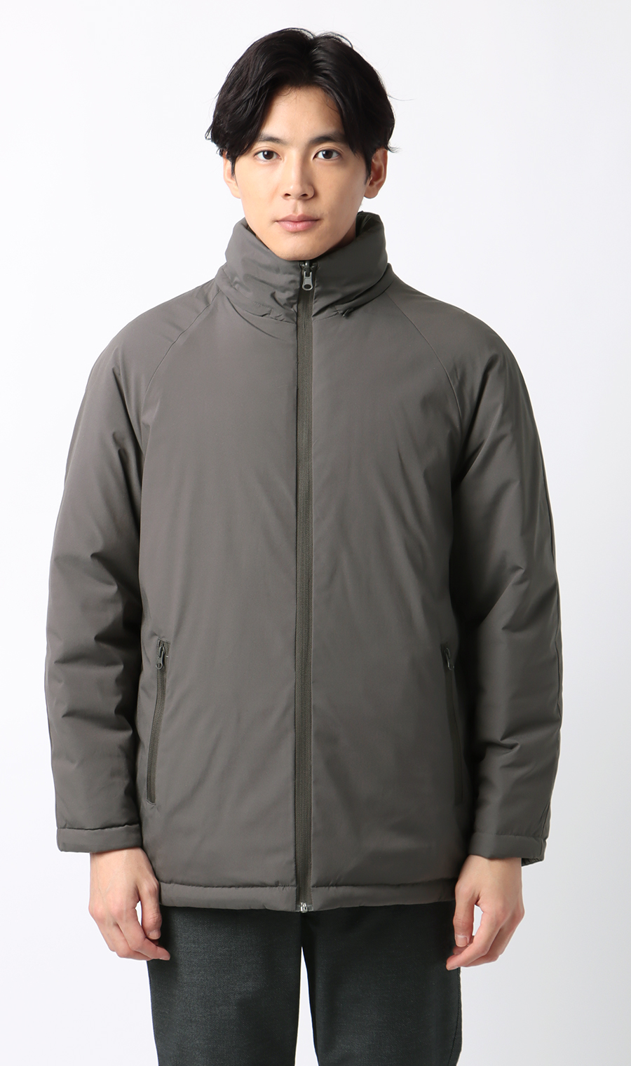 ゼロプレッシャーコート【リバーシブル】 グレー SS