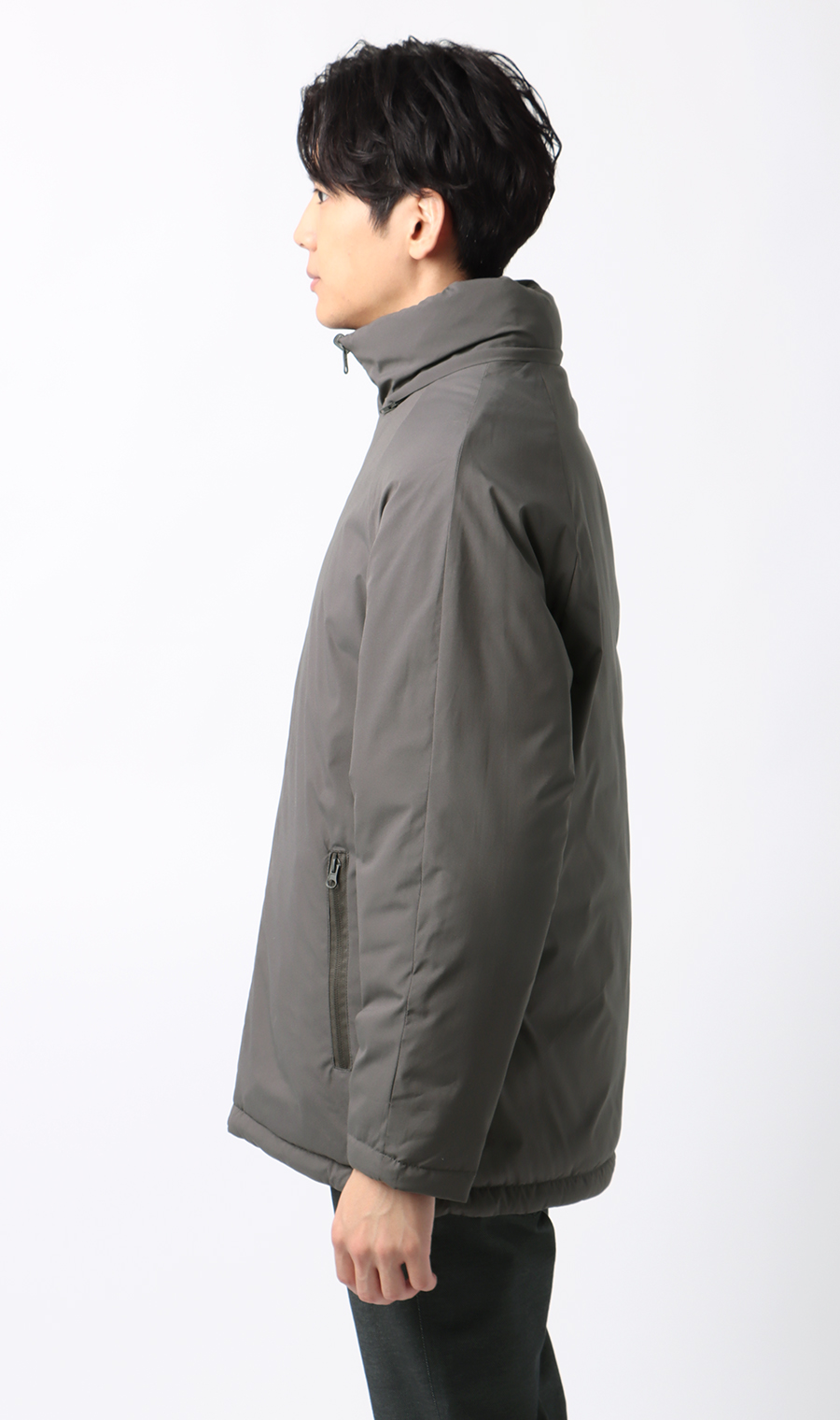 ゼロプレッシャーコート【リバーシブル】 グレー SS