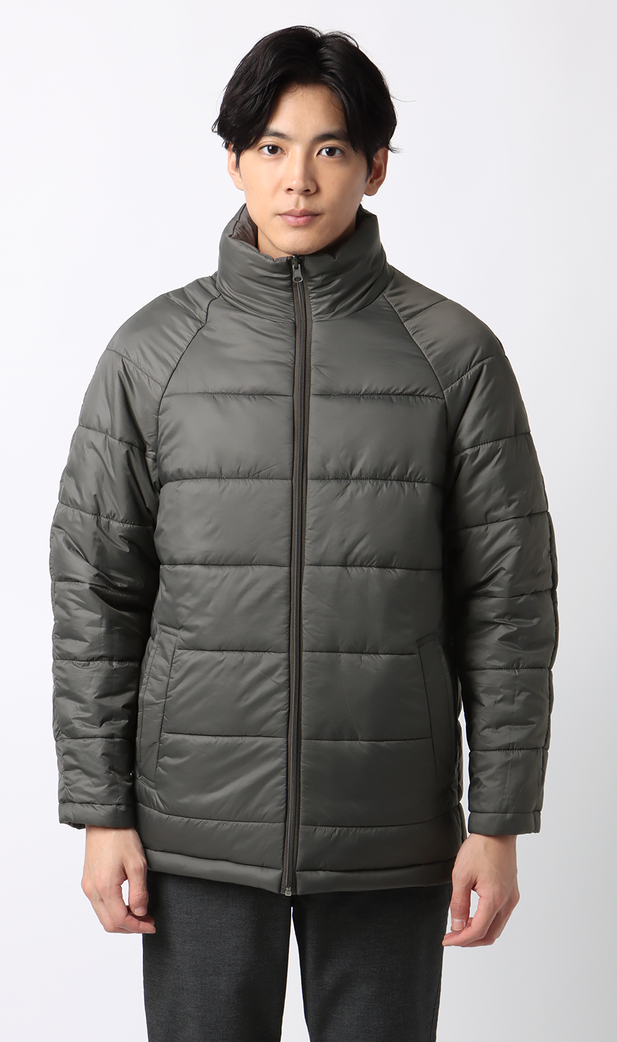 ゼロプレッシャーコート【リバーシブル】 グレー SS