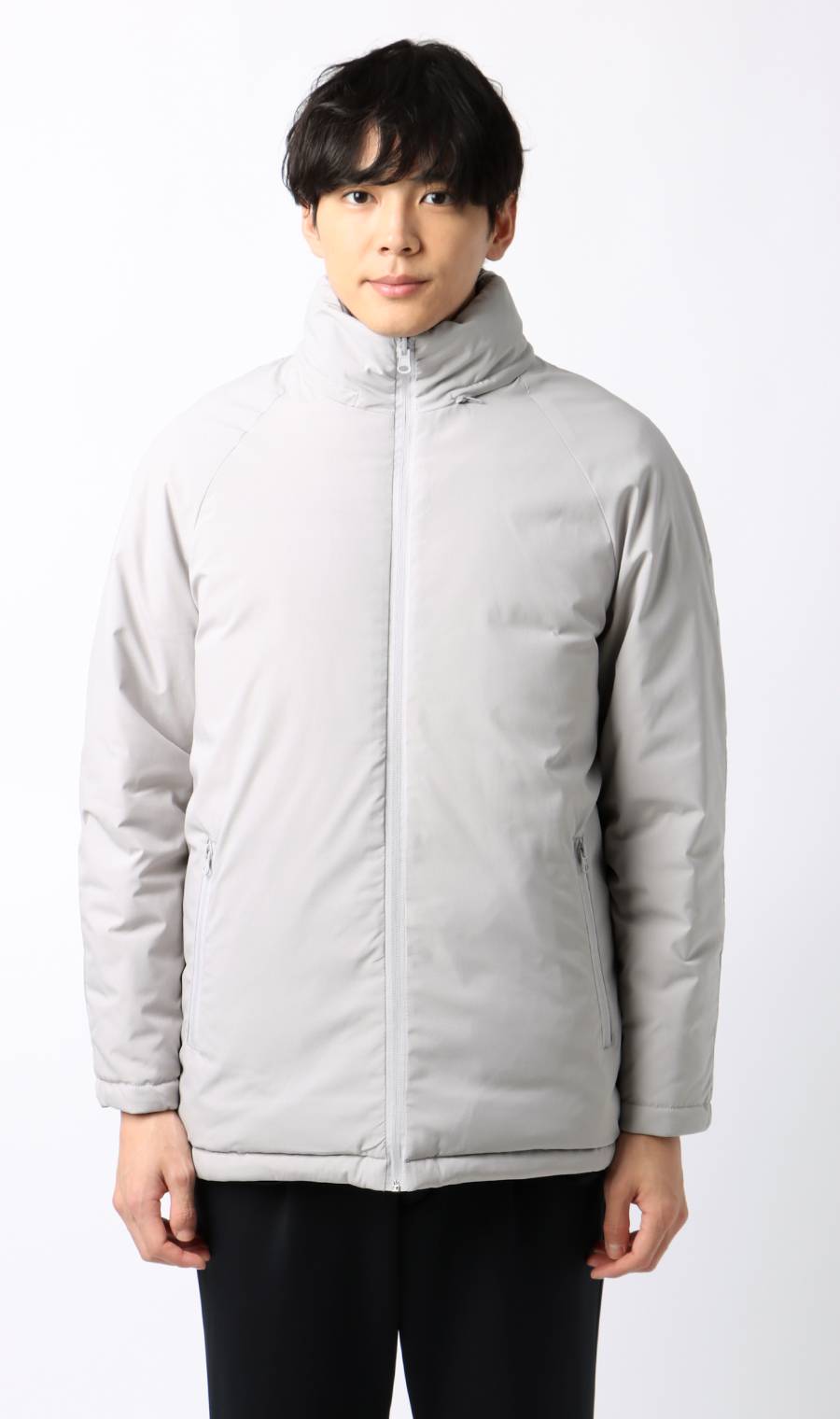 ゼロプレッシャーコート【リバーシブル】 ライトグレー SS