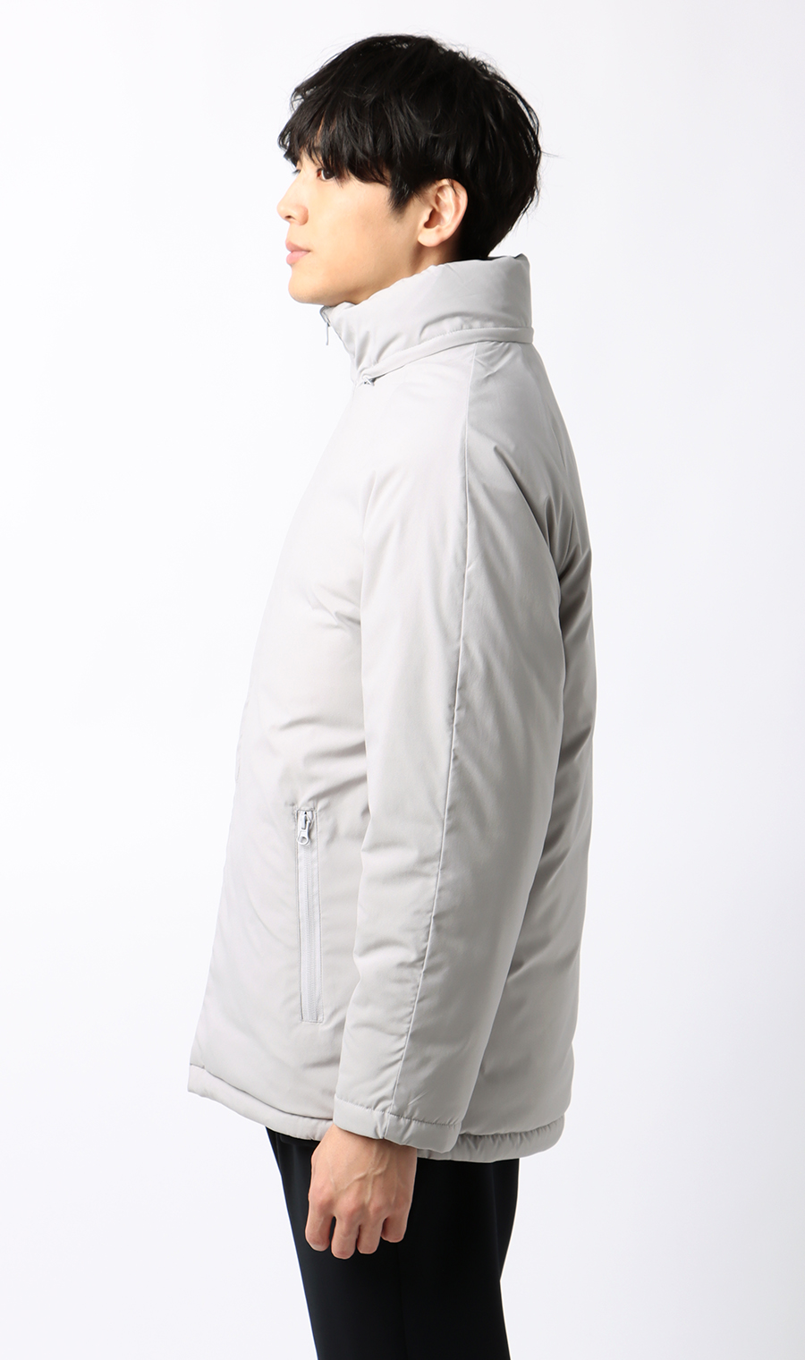 ゼロプレッシャーコート【リバーシブル】 ライトグレー SS