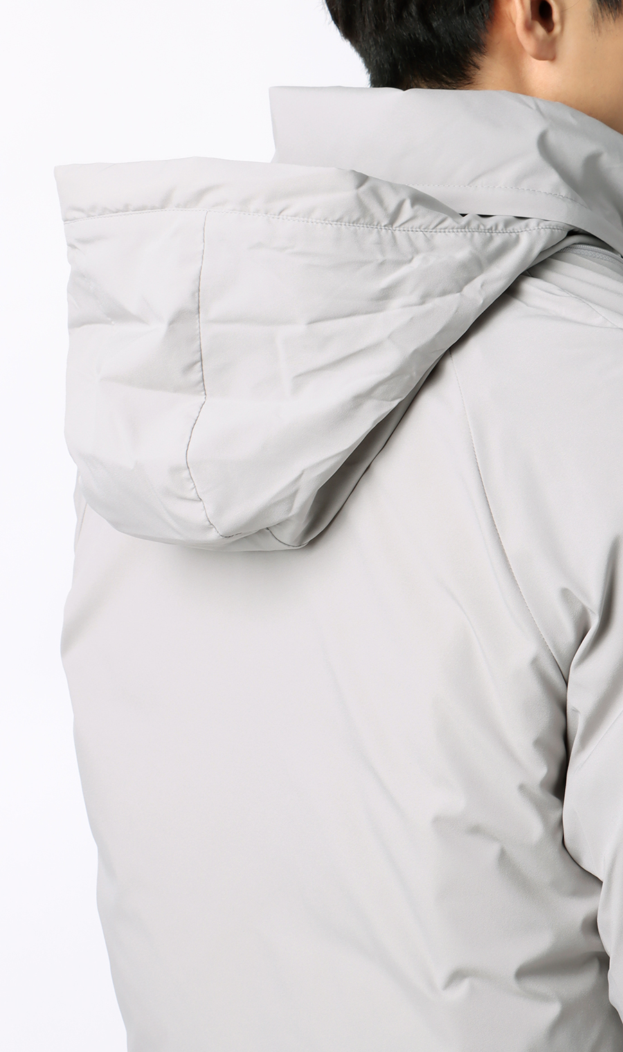 ゼロプレッシャーコート【リバーシブル】 ライトグレー SS