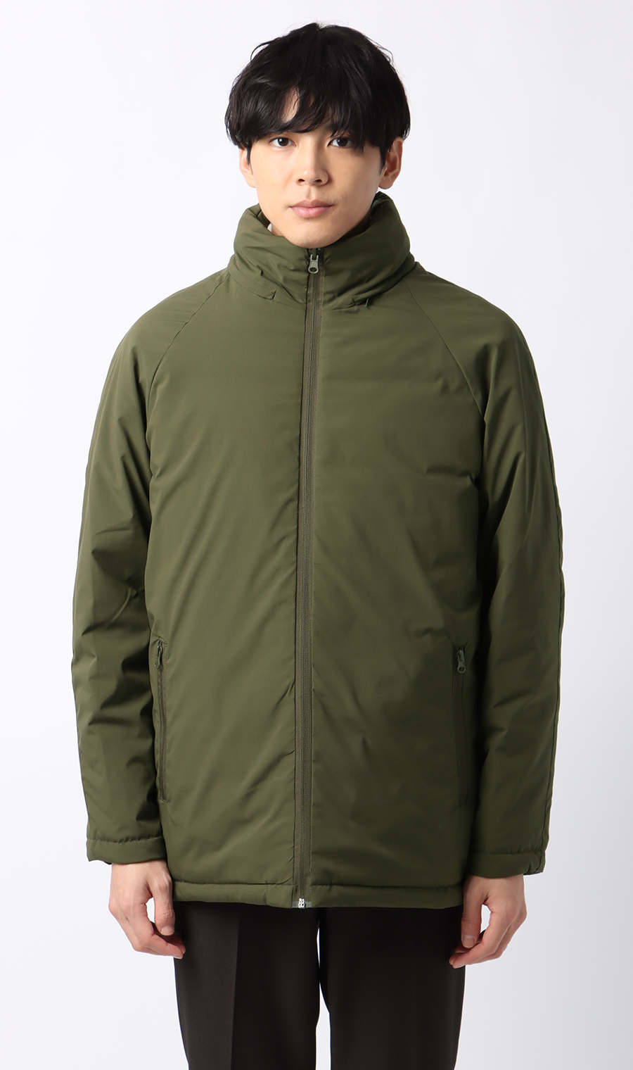 ゼロプレッシャーコート【リバーシブル】 カーキ SS