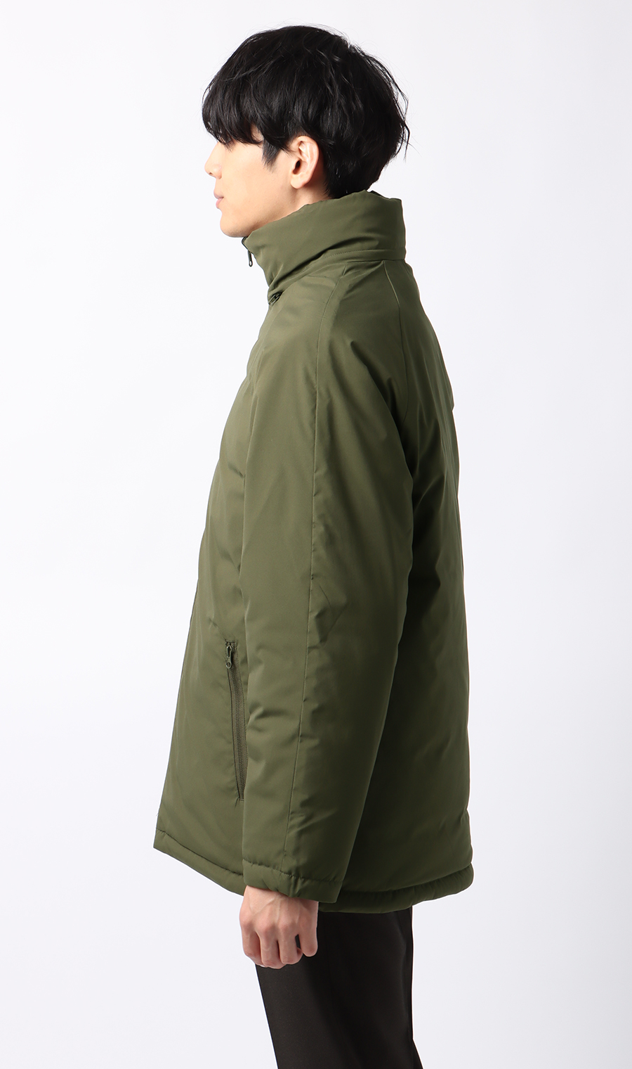 ゼロプレッシャーコート【リバーシブル】 カーキ SS