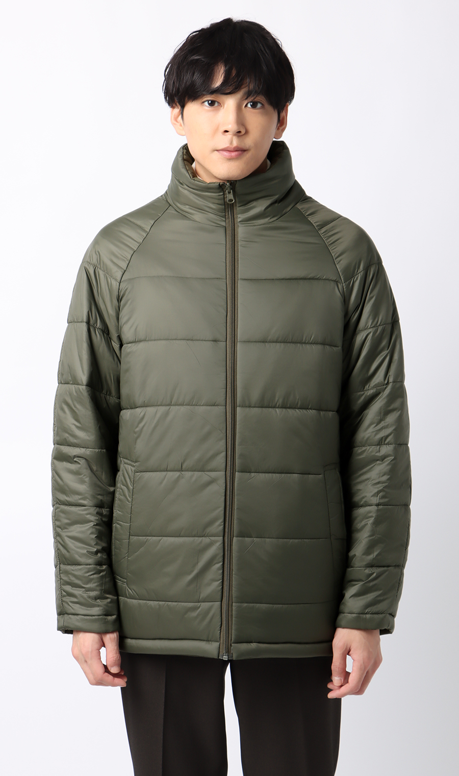 ゼロプレッシャーコート【リバーシブル】 カーキ SS