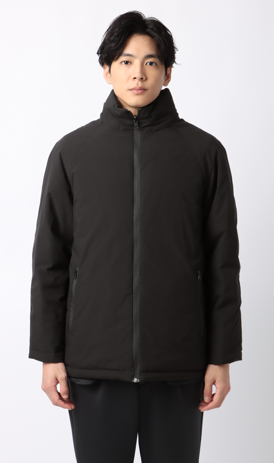 ゼロプレッシャーコート【リバーシブル】 ブラック SS