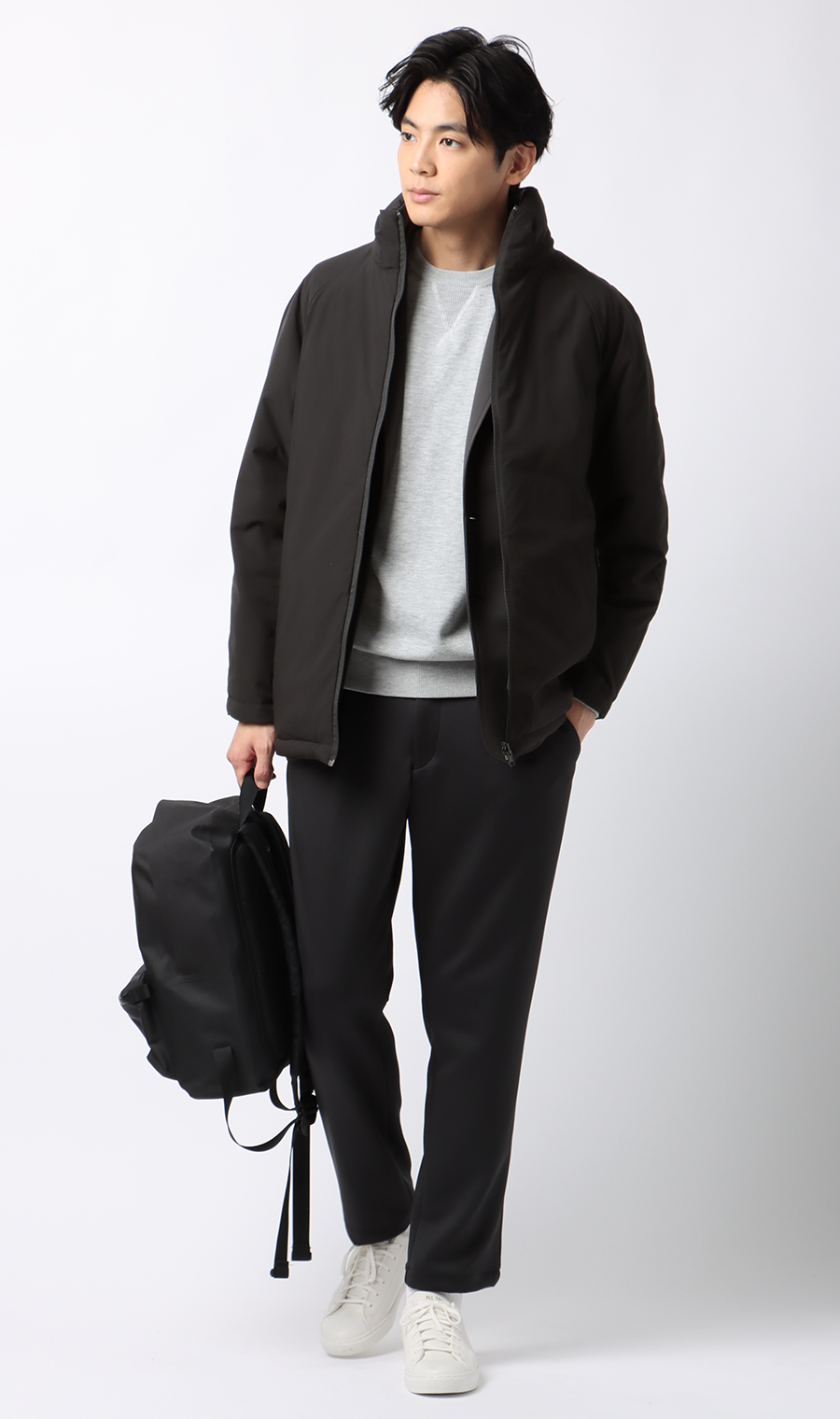 ゼロプレッシャーコート【リバーシブル】 ブラック SS