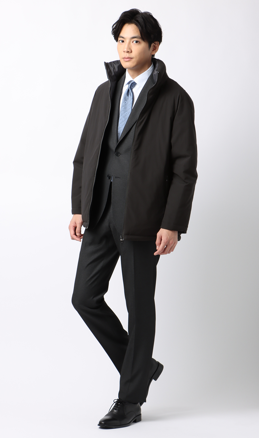 ゼロプレッシャーコート【リバーシブル】 ブラック SS