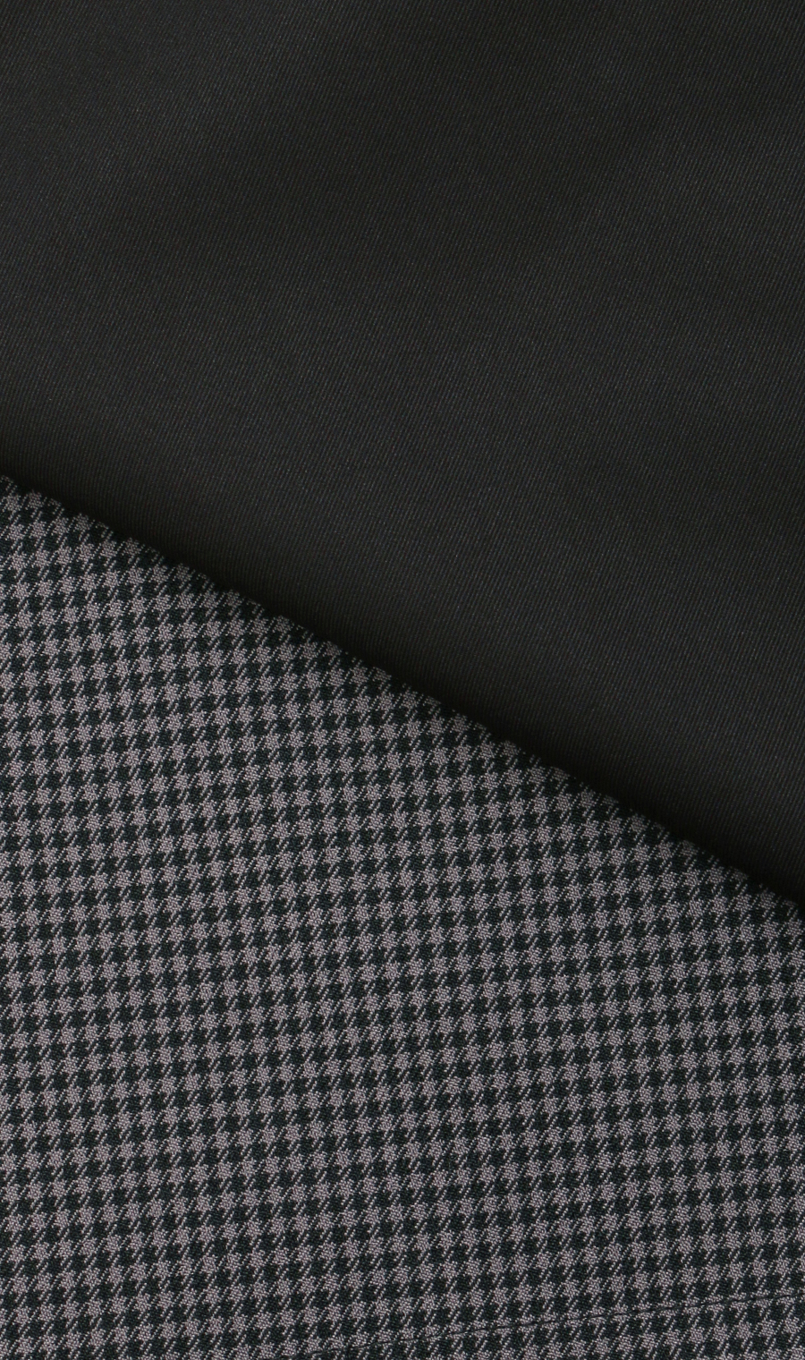 リバーシブルステンカラーコート ブラック L