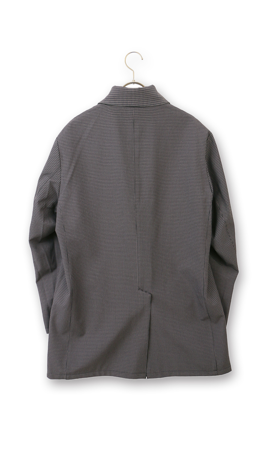 リバーシブルステンカラーコート ブラック L