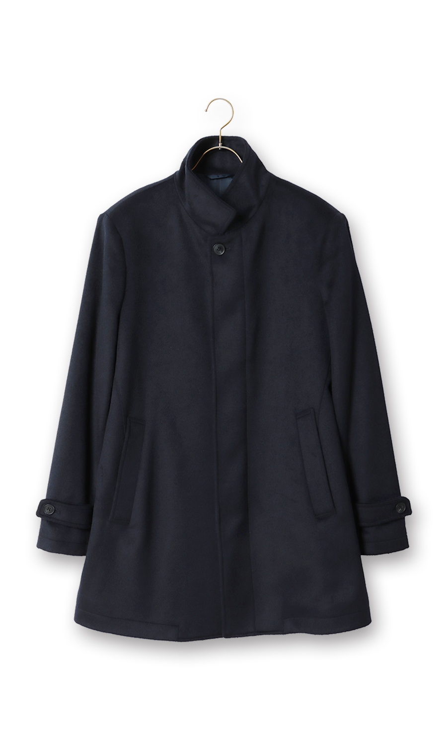 値下/arts&science スタンドカラーコート ネイビー スタンドカラーコート (GT62504-11) | REGAL(黒) | 紳士服