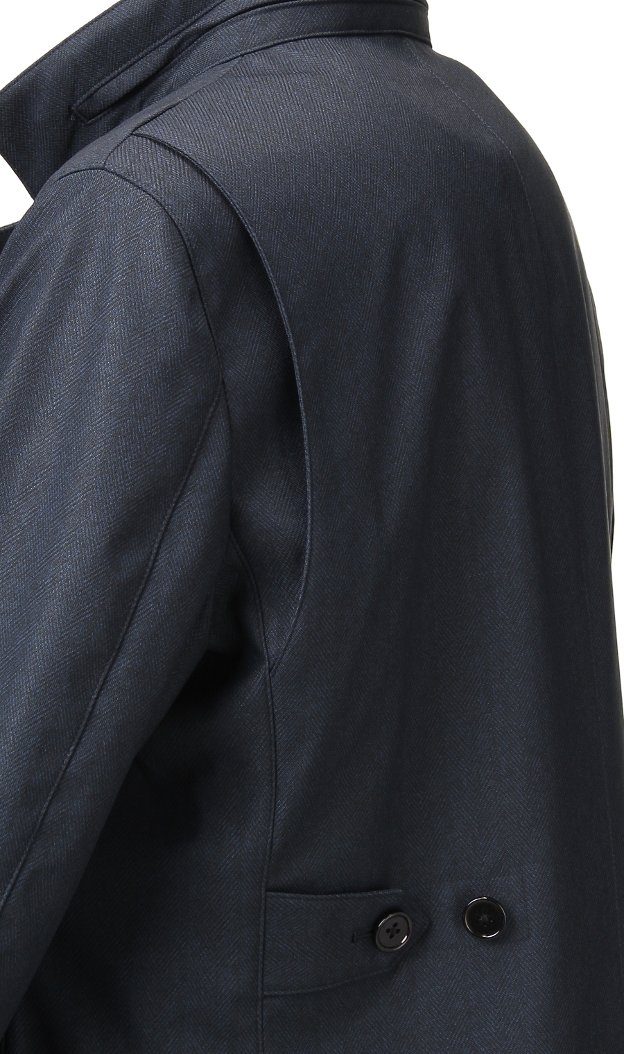 スタンドカラースタンダードコート《インフード》 ネイビー S