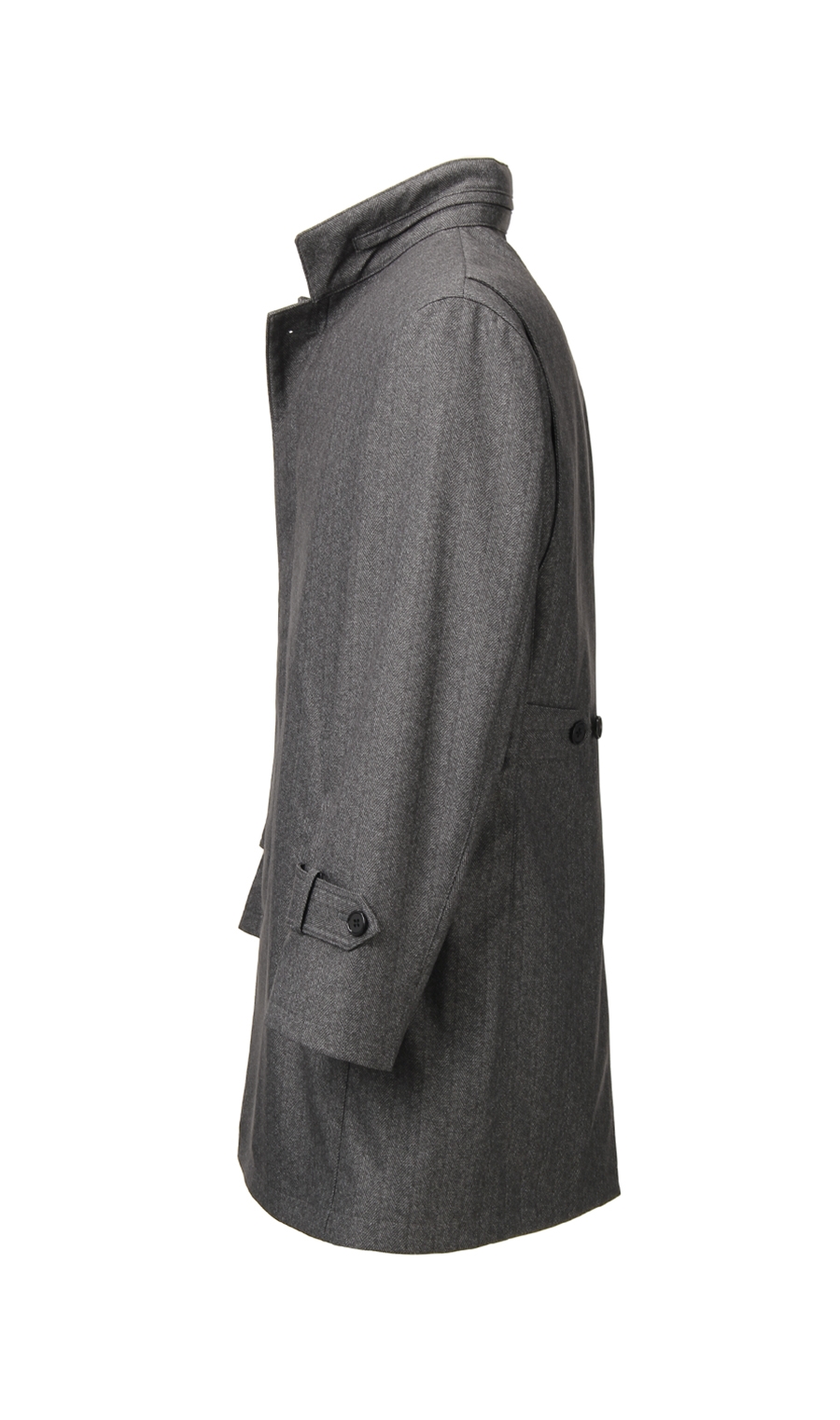 スタンドカラースタンダードコート《インフード》 ミディアム M