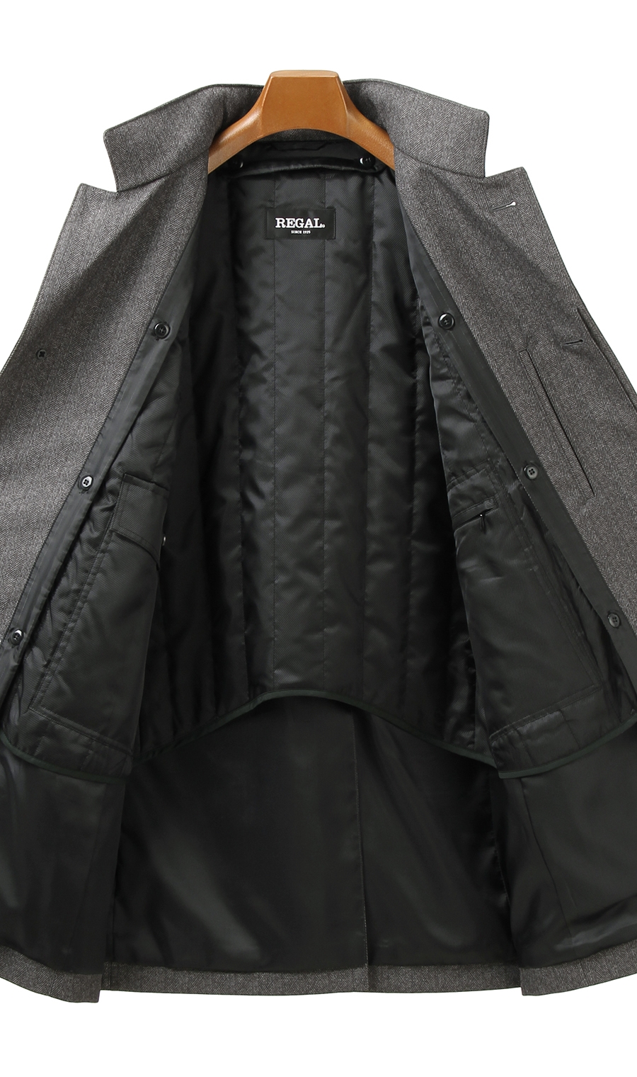 スタンドカラースタンダードコート《インフード》 ミディアム M