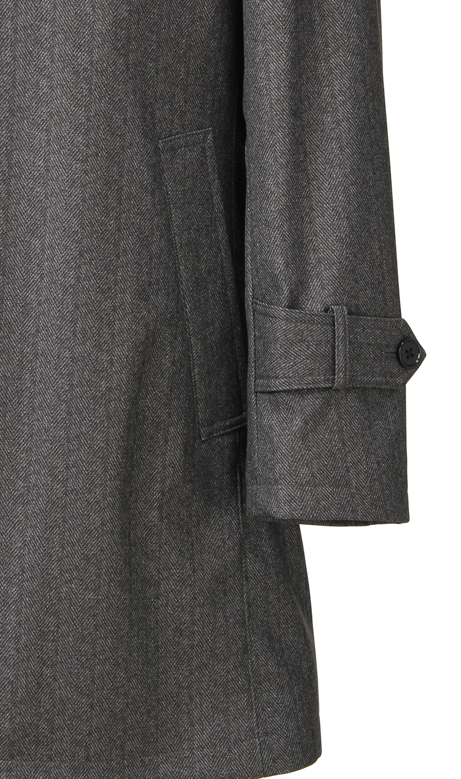 スタンドカラースタンダードコート《インフード》 ミディアム M