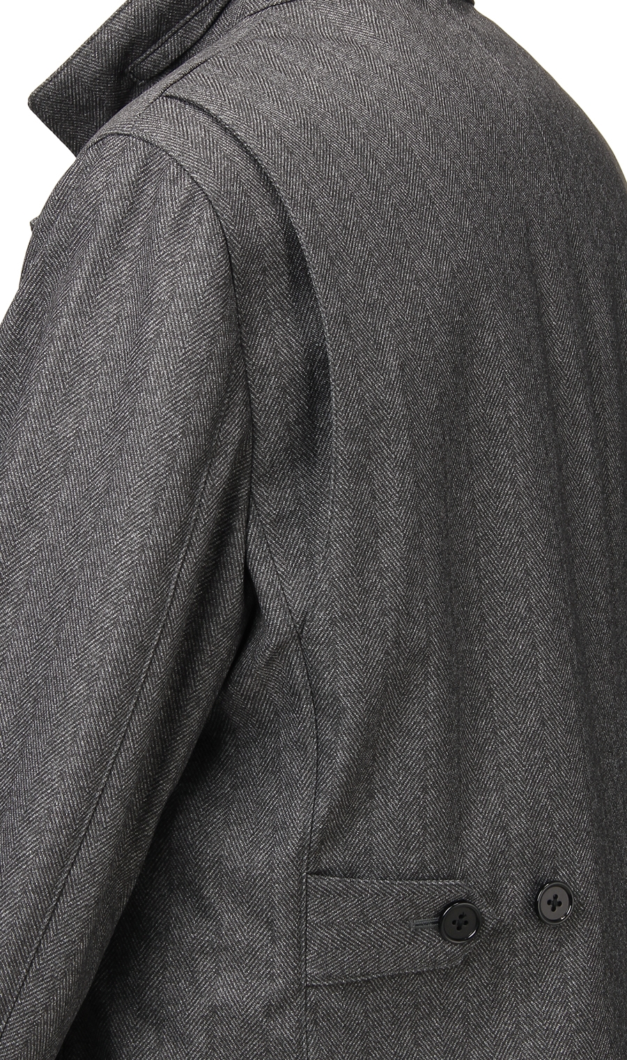 スタンドカラースタンダードコート《インフード》 ミディアム M